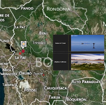 Lugares de interés en Bolivia