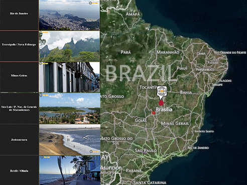 Lugares de interés en Brasil